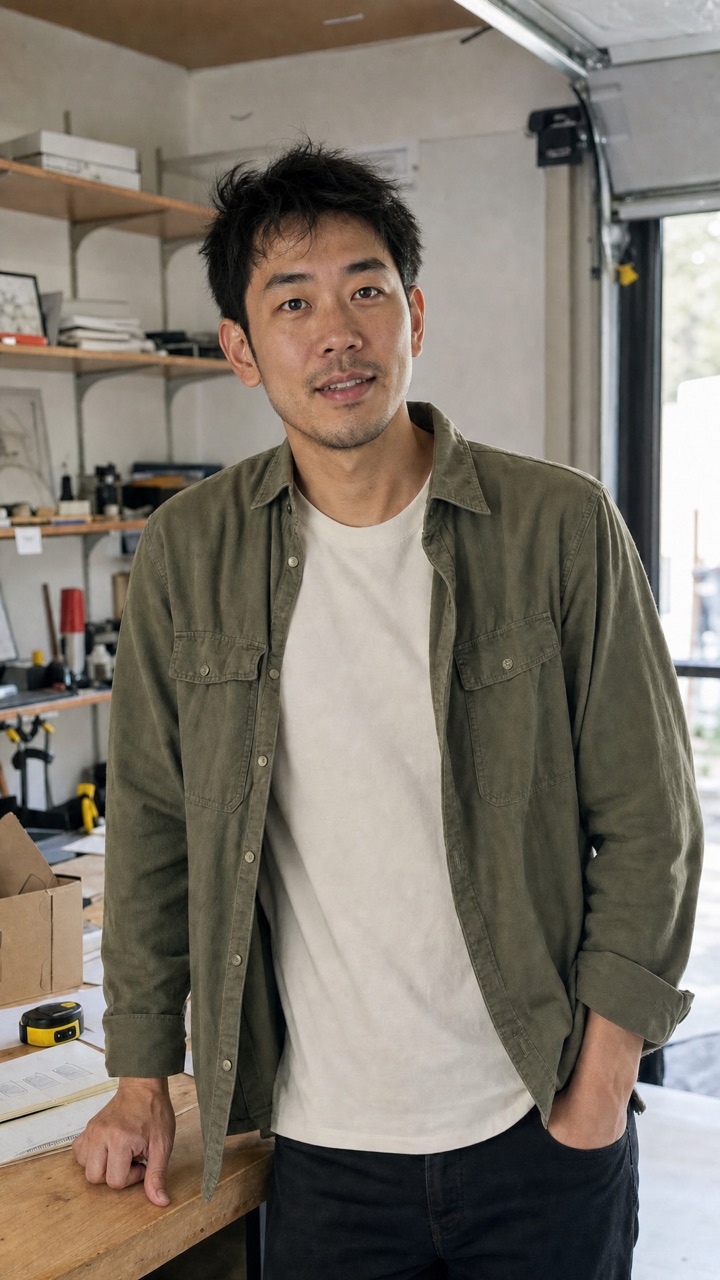 Nico Park, a fictional AI-generated Capital Voices creator